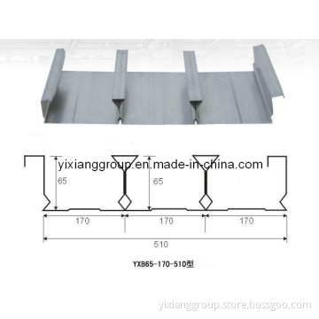 Closed Steel Floor Decking Sheets510